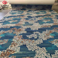 Moquette de luxe pour salle de bal d'hôtel, moquette chinoise, mur à mur