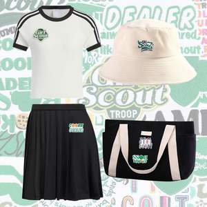 <span class=keywords><strong>Patch</strong></span> Ricamata per Girl Scout, Etichetta Ricamata Computerizzata per Decorazione di Vestiti e Borse, Distintivo per Ragazze con Trasferimento Termico - Product Image 2