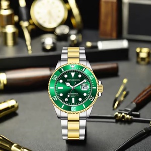 Wholesale Custom Luxury Stainless Steel Band Quartz Analog Big <b>Men</b> Wrist <b>Watch</b> 42mm Dial Classic Sport Fashion <b>Watch</b> for <b>Men</b> - Product Image 2