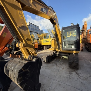 Excavadora Caterpillar usada de alto rendimiento, excavadora usada CAT 307e, excavadora hidráulica sobre orugas, envío rápido - Product Image 1