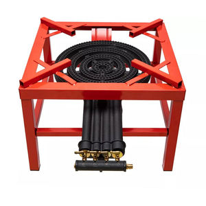 Réchaud à gaz GPL portable haute <span class=keywords><strong>pression</strong></span> pour extérieur, brûleur unique en fonte pour camping-car et usage domestique - Product Image 2