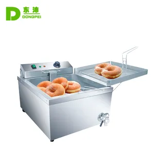 counter top automatic donut fryer 1 tank for food frying