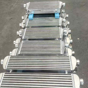 중립 유형 25 "x12" x2.5 "실버 알루미늄 터보차저 범용 인터쿨러 3 인치 입구 및 출구 - Product Image 5