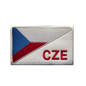 Parche Bordado con Código de País, Insignia de Bandera Multinacional para Sombreros y Ropa con Cierre de Gancho y Bucle - Product Image 5