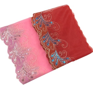 Dải Băng Ren Thêu Vỏ Sò Phong Cách Dân Tộc Dải Ruy Băng Vải Tuyn Pháp Viền Voan Thụy Sĩ Sequin Cho Váy Búp Bê - Product Image 3