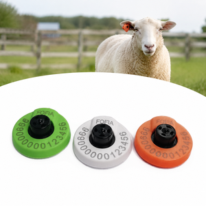 Etichette di Tracciamento RFID HDX per Bovini, Ovini e Suini, Nuove Etichette Auricolari in Plastica Personalizzate per Allevamenti - Product Image 1