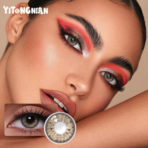 YITONGNIAN <span class=keywords><strong>Lentilles</strong></span> <span class=keywords><strong>de</strong></span> <span class=keywords><strong>contact</strong></span> souples Ocean Brown 14,2 mm, <span class=keywords><strong>lentilles</strong></span> <span class=keywords><strong>de</strong></span> <span class=keywords><strong>contact</strong></span> colorées Fresh Color, <span class=keywords><strong>lentilles</strong></span> grises pour femmes, <span class=keywords><strong>lentilles</strong></span> bleues, Lentes <span class=keywords><strong>De</strong></span> Contacto - Product Image 4