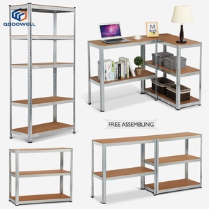 Estantería Metálica <span class=keywords><strong>Repisa</strong></span>, Estanterías Metálicas para Libros, Estanterías Metálicas para Tienda, Estantería para Dormitorio, Estantería para Mercado - Product Image 3