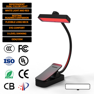 Aid Sleep Red 620/660/670nm No Blue Lighting Eye Protection 1W <strong>Led</strong> USB Mini Portable <strong>Reading</strong> <strong>Light</strong> for Bedside <strong>Reading</strong> - Product Image 2