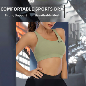 Soutien-gorge de sport sans couture pour femme, grande taille, dos nu, maintien élevé, extensible dans quatre directions, vêtements de sport, fabricant OEM - Product Image 2