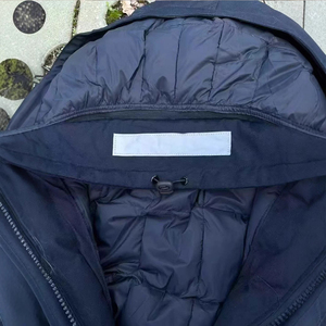SF10 Allwetter-Wildlederjacke Wasserdichte Outdoor-Arbeitsjacke für Herren Dunkelblau mit Kapuze und Taschen Maßgefertigt Großhandel - Product Image 4