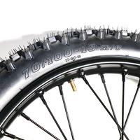 Roue de moteur noire d'origine avec pneu pour vélo électrique 24*2.0 pouces OUXI GT2000, accessoires pour VTT électrique tout-terrain