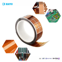 Etiquetas de Silicona para Cables Industriales KAIYU, Película de PI para Marcar Cables, 300 Etiquetas para Identificación de Paneles de Control, Fábrica con 15 Años de Experiencia