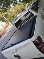 Cubierta de lona enrollable eléctrica manual de aleación de aluminio para Nissan NP200 Navara Vigo, Isuzu D-Max, Ford Raptor F150, Amarok, RAM, impermeable