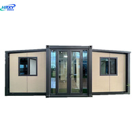 Maisons préfabriquées modulaires en bois de luxe portables et extensibles de 1, 2, 3 ou 4 chambres, appartements de conception moderne, garantie 5 ans