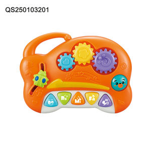 QS haute qualité bébé enfants éducatif Instrument de musique jeu jouets en plastique apprentissage précoce télescope jouets avec musique lumière - Product Image 2