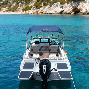 Mini Yacht de luxe 4.8m/16ft bateau de course en aluminium pour lac rivière et jeu d'eau en mer pour la croisière touristique et la pêche - Product Image 5