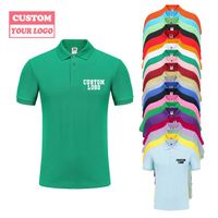 Camisas Polo Personalizadas con Logotipo Bordado, Sublimado e Impreso, de Algodón, Estilo Deportivo Escolar y de Golf para Hombre