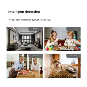 Cámara de red inalámbrica de 3MP de alta definición con aplicación Tuya, visión nocturna por Voz bidireccional para conectividad <span class=keywords><strong>Bluetooth</strong></span>, 1 año de garantía en la nube - Product Image 6