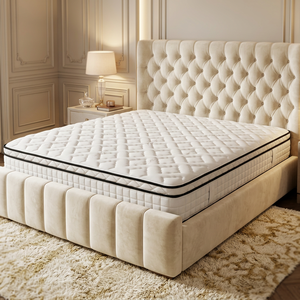 Materasso Willsoon in Lattice Naturale a 15 Strati, Misura King Size, Schiuma Morbida con Molle, Materasso Ibrido Compresso, Produttore OEM ODM - Product Image 2