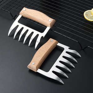 Factory direct sales of stainless steel meat shredder, <b>bear</b> claw hand-shredder, heat-resistant and anti-scalding, turkey - Product Image 2