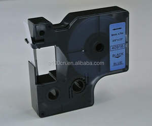 <span class=keywords><strong>Orison</strong></span> Compatible Dymo D1 Tape 40913 Etiquette en plastique noir sur blanc pour imprimante d'étiquettes DYMO 160 280 420P Largeur 9mm - Product Image 4