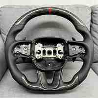 Volant de voiture en gros pour Dodge Charger SRT 2015-2020, personnalisé en fibre de carbone