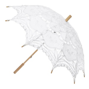 Elegant Artistic Photo Wedding Photo Posing Accessory European Vintage Hollowed Out Lace <b>Umbrella</b> - Product Image 4