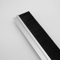 Brosse de joint d'étanchéité industrielle personnalisée directement de l'usine Saman, à poils en nylon droits/ondulés, pour portes et fenêtres, anti-poussière, support OEM