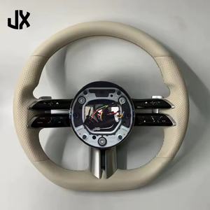 พวงมาลัยรถยนต์สำหรับ <span class=keywords><strong>Mercedes</strong></span> Benz <span class=keywords><strong>AMG</strong></span> W222 G63 W212 W213 W205 W211 W204 W221 GLE CLA CLS SL500พวงมาลัยหนัง ML2600 - Product Image 5