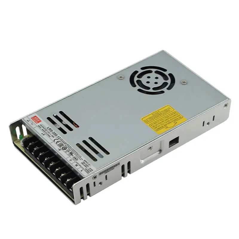 Meanwell LRS-350-12, 12V 350W 30A Diatur Tertutup CCTV SMPS Power Supply