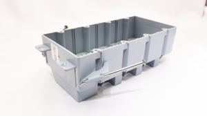 شنغهاي لينسكي 4 Gang 55 cu. in. in. مسمار تشغيل جديد من Carlon <span class=keywords><strong>Lamson</strong></span> & Sessons & Cantex على علبة غير معدنية - Product Image 2