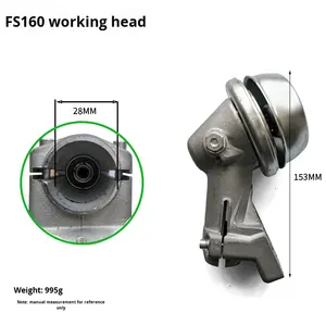 Cabezal de Corte para Desbrozadora FS160, Piezas de Repuesto, Caja de Cambios, Cabezal Fijo Universal, Modelo <span class=keywords><strong>Narita</strong></span>, Hecho en China - Product Image 2