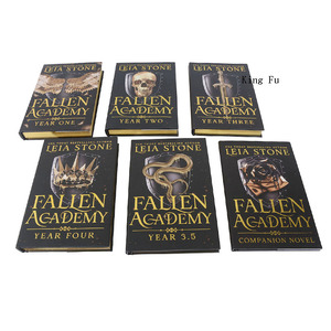 Hochwertiger kunden spezifischer und personal isierter Hardcover-Buchdruck service Goldfolie-und Kanten druck für Self-Publishing-Romane - Product Image 2