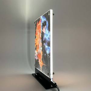 <span class=keywords><strong>Led</strong></span> retroilluminato Poster spada arte <span class=keywords><strong>Online</strong></span> Anime luce notturna per regalo di compleanno camera da letto luce notturna sala giochi Deco <span class=keywords><strong>lampade</strong></span> da tavolo segno - Product Image 4