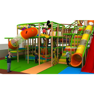 Palestra della giungla dei bambini del centro giochi dell'interno approvata EN1176 - Product Image 3