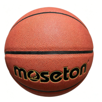 Micro au toucher doux  Ballon de basketball en cuir synthétique taille 7, professionnel, pour jeu en salle, résistant à l'usure, logo personnalisé, commande en gros