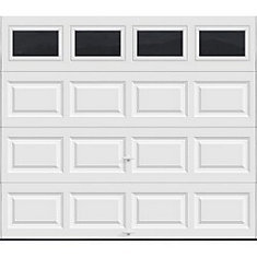 Bianco elettrico pieghevole 8x7 <span class=keywords><strong>porta</strong></span> del garage <span class=keywords><strong>con</strong></span> <span class=keywords><strong>finestra</strong></span> in alto - Product Image 2