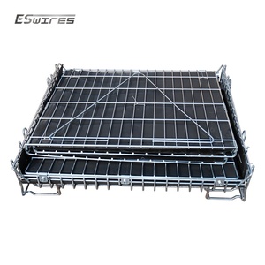 פלדה קלה חובה Q235 חיית מחמד מראש חוט אחסון רשת מיכל עם גיליון עמ' - Product Image 3