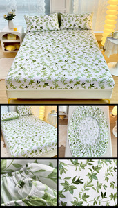 Wholesale Textile Bedding King Size Bed <strong>Sheets</strong> Set Custom Printed Recycle Microfiber Quick <strong>Dry</strong> Fitted Bed <strong>Sheet</strong> for Hotel - Product Image 5
