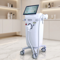 Depilazer 3 Panjang Gelombang 755 808 1064nm 800W Peralatan Penghilang Rambut Permanen Tanpa Rasa Sakit dengan Teknologi Ice, Aman untuk Semua Jenis Kulit, Penggunaan Salon dan Klinik
