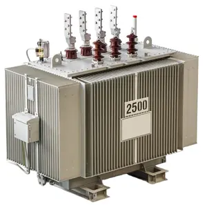 S11 Oil Immersed Distribution Transformer Electric Power Oil Immersed Transformer 2500kva Three Phase 50hz TOROIDAL 5 a ISO CE