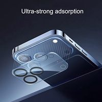 Protecteur d'objectif de caméra en verre trempé 9H dureté 3 Pack pour iPhone 17 Pro Max air