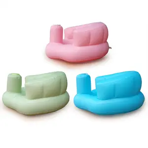 Bebek şişme Sofa PVC şişme film sandalyeler ucuz çocuklar banyo şişme sandalyeler