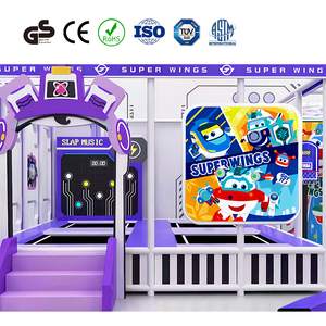 Bán buôn tùy chỉnh lớn trong nhà Thiết bị sân chơi không độc hại thành phố thương mại khối xây dựng cho trẻ em - Product Image 3