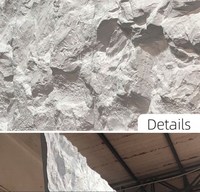 Panneau mural en pierre PU à prix d'usine, extérieur, épaisseur 60 mm, dalle écologique, durable, pierre artificielle, faux pierre, fabricant