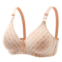 Nouveau soutien-gorge en coton sexy push-up anti-affaissement de grande taille gothique sans armature pour femmes