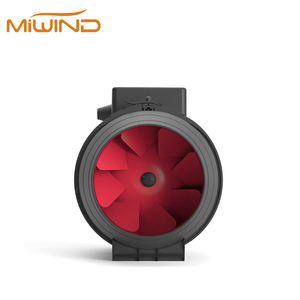 Ventilação Industrial de alta Qualidade Ventilador Extrator Inteligente com Controlador 110-240V Ventilador Do Duto Silenciador OEM Customizável Big Ass Fan - Product Image 3