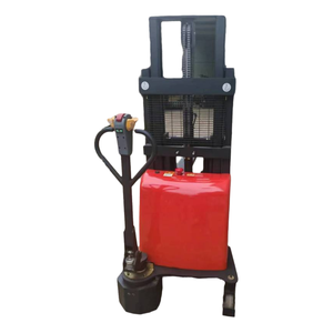 Carretilla elevadora eléctrica, camión elevador de contrapeso delantero, grúas de contenedores de 1,2 toneladas, apilador de paletas para altura de elevación de 3,5 m - Product Image 3