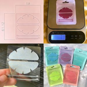 Patchs en silicone personnalisés pour extensions de cils, flexibles, réutilisables, pour rehaussement des cils, coussinets en silicone pour cils - Product Image 2